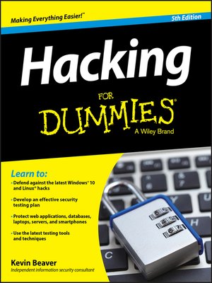 cover image of Hacking For Dummies